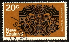 05448 Nova Zelândia 529 Totem Maori U (a)