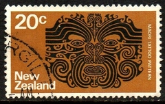 05448 Nova Zelândia 529 Totem Maori U