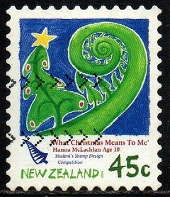 05505 Nova Zelândia 2285 Natal Desenhos Natalinos U (a)
