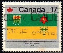 05726 Canada 707H Bandeira e Brasões das Províncias U (b)