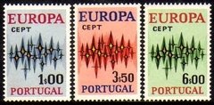 05767 Portugal 1150/52 Tema Europa Logotipo Nnn