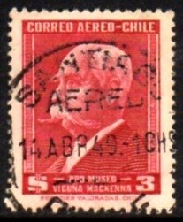 05784 Chile Aéreos 123 Museu Vicuna U