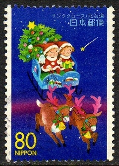 06014 Japão 2711 Papai Noel e Treno U