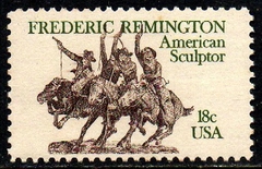 06090 Estados Unidos 1356 Escultura de Remington N