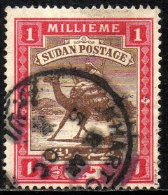 06225 Sudão 18 Camelo e Carteiro U