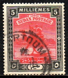 06226 Sudão 23 Camelo e Carteiro U (b)