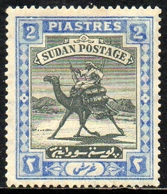 06230 Sudão 25 Camelo e Carteiro N