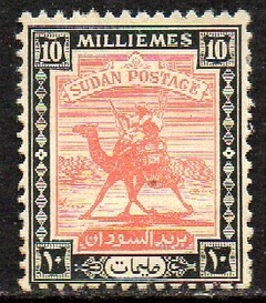06257 Sudão 90 Camelo Carteiro N
