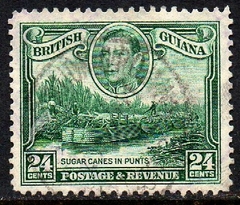 06282 Guiana Inglêsa 166a Cana de Açúcar U