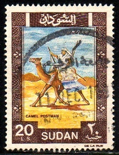 06293 Sudão 413 Camelo e Carteiro U