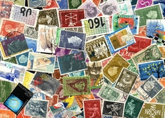 06463 Holanda Pacote com 100 selos Diferentes Linda Escolha!