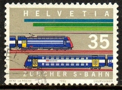 06607 Suiça 1339 Locomotiva Trem U