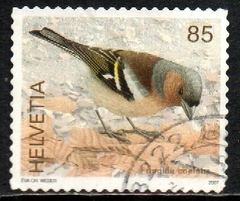 06715 Suiça 1952 Pássaros U (c)