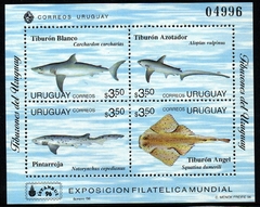 06787 Uruguai Bloco 59 Peixes NNN
