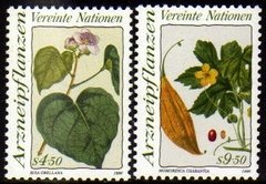 06838 Nações Unidas 106/07 Plantas Medicinais Flores NNN