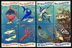 06972 Nova Zelândia 1650/57 Peixes e Corais NNN