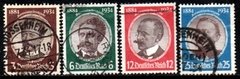 06991 Alemanha Reich 499/502 Governadores das Colonias Alemãs U