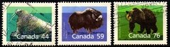 07063 Canada 1080/82 Urso Morsa Boi U (a)