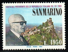 07127 San Marino 1097 Presidente da Itália NNN