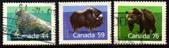 07191 Canada 1080/82 Urso Morsa Boi U
