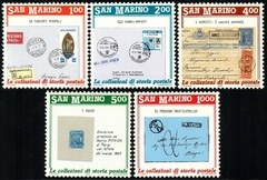 07229 San Marino 1210/14 História Postal NNN