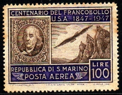 07232 San Marino Aéreos 66 Benjamim Franklin NN (PF)