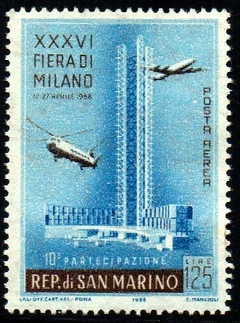 07252 San Marino Aéreos 107 Feira de Milão NN