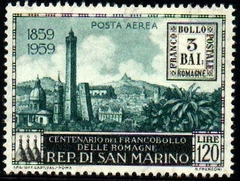 07254 San Marino Aéreos 119 Centenário do Selo NN