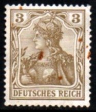 07612 Alemanha Reich 067a Germania Variedade DFUTSECHE N