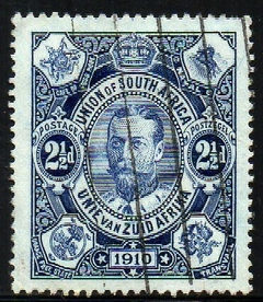 07839 África do Sul 1 George V e Brasão U (a)