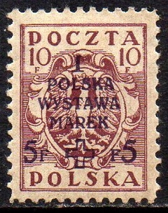 07944 Polônia 202 Brasão com Sobretaxa NN