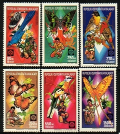 07948 Madagascar 863/68 + Bloco 46 + Bloco Especial NNN