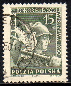 07990 Polônia 584 Congresso pela Paz U