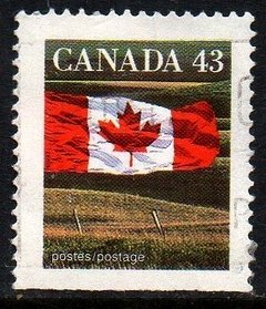 08034 Canada 1298a Bandeira Nacional U (b)