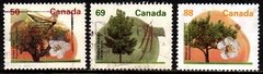 08081 Canada 1356/58 Árvores Frutíferas Flores U