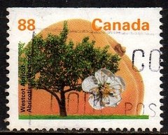 08081 Canada 1358a Árvores Frutíferas Flores U