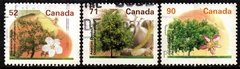08331 Canada 1419/21 Árvores Frutíferas Flores U