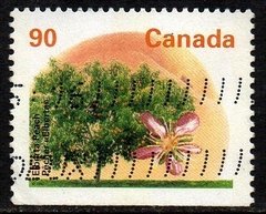 08339 Canada 1421a Árvores Frutíferas Flores U (a)