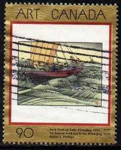 08350 Canada 1505 Arte Pintura Barco U