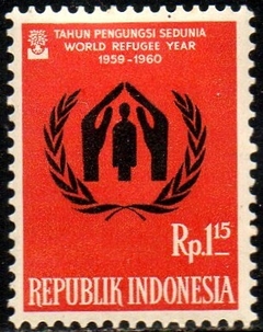09458 Indonésia 214 Ano do Refugiado NNN