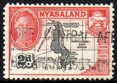 09635 Nyasaland 80 Mapa U