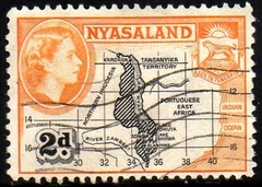 09640 Nyasaland 109 Mapa U
