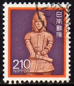 09712 Japão 1744 Antiguidades Estatueta U (a)