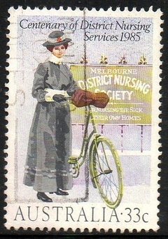 09756 Austrália 898 Enfermeiras Bicicletas U (d)