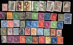 09807 Finlândia 50 selos diferentes (veja Foto)