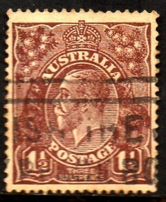 09862 Austrália 34 George V Canguru U (f)