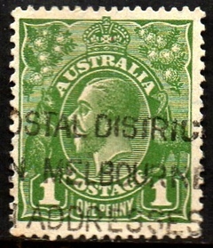 09863 Austrália 51 (A) George V Canguru U (b)