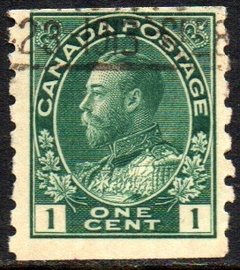 09951 Canada 93a George V Denteação 8 Vertical U (a)
