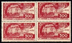 Brasil C 0100 A Colonização do Espirito Santo Variedade I de Brasil Partido Quadra 1935 NNN / NN