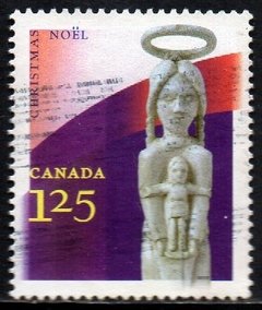 10192 Canada 1972 Natal Maria e o Menino Jesus U (b)